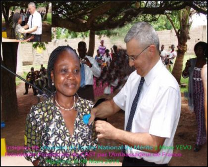 Remise des insignes
